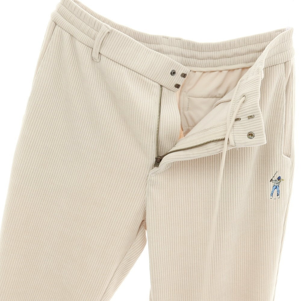 【中古】イーストサイドゴルフ Eastside Golf ストレッチ ポリエステル イージーパンツ アイボリー【 XL 】【 状態ランクB 】【 メンズ 】 []