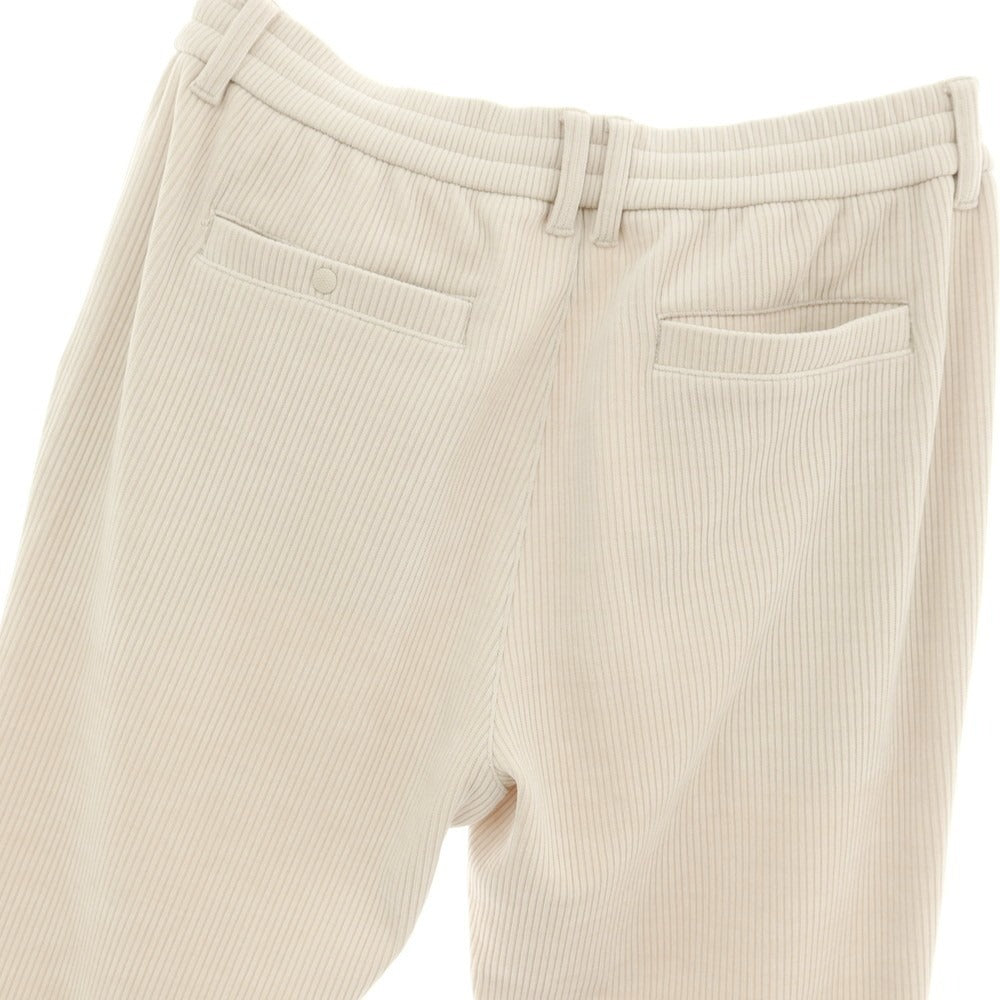 【中古】イーストサイドゴルフ Eastside Golf ストレッチ ポリエステル イージーパンツ アイボリー【 XL 】【 状態ランクB 】【 メンズ 】 []