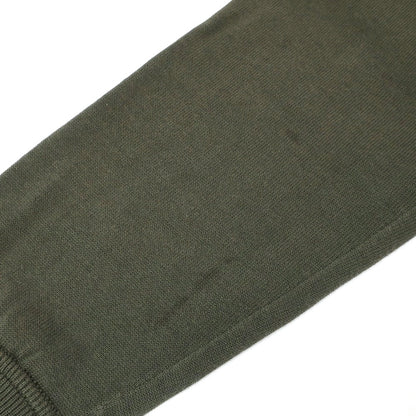 【中古】フィリッポ デ ローレンティス FILIPPO DE LAURENTIIS クレープコットン ダブルジップ パーカー オリーブ【サイズ46】【 状態ランクC 】【 メンズ 】