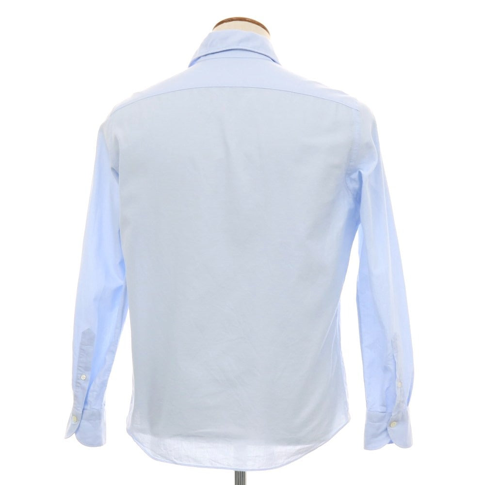 【中古】ジャンネット giannetto コットン ホリゾンタルカラー ドレスシャツ ブルー【サイズ40】【 状態ランクB 】【 メンズ 】