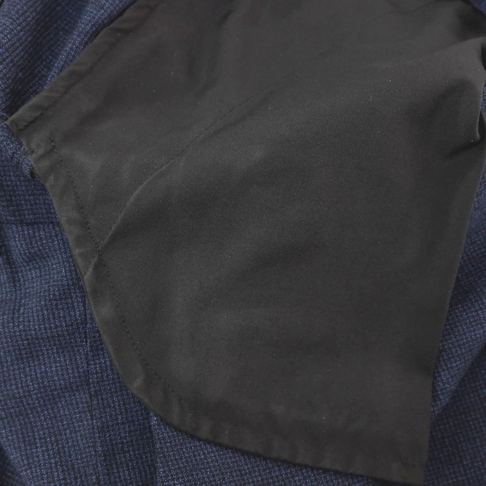 【中古】インコテックス スローウェア INCOTEX SLOWEAR ストレッチ ポリエステルウール イージースラックスパンツ ネイビー【サイズ46】【 状態ランクB 】【 メンズ 】