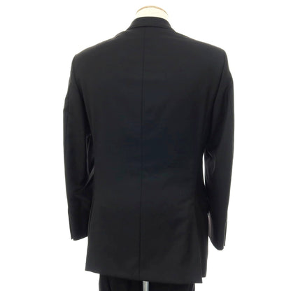 【中古】ハケットロンドン HACKETT LONDON FOUR SEASONS Super130’S ウール 2つボタンスーツ ブラック【サイズ上UK36/下30】【 状態ランクC 】【 メンズ 】