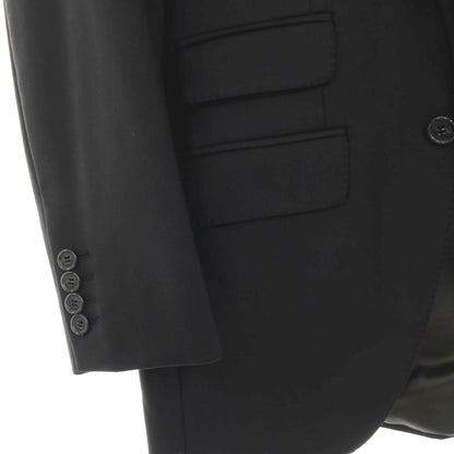 【中古】ハケットロンドン HACKETT LONDON FOUR SEASONS Super130’S ウール 2つボタンスーツ ブラック【サイズ上UK36/下30】【 状態ランクC 】【 メンズ 】