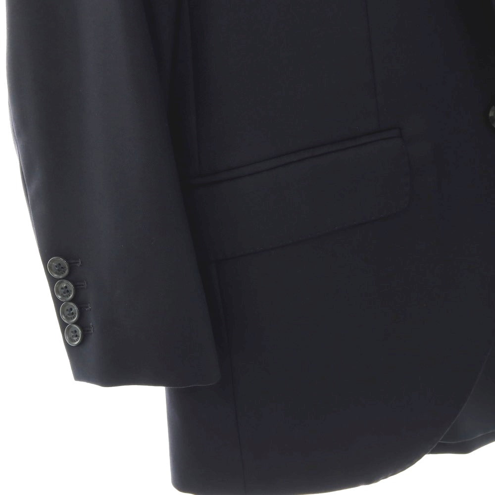 【中古】ハケットロンドン HACKETT LONDON FOUR SEASONS Super130’S ウール 2つボタンスーツ ネイビー【サイズ上UK36/下30】【 状態ランクD 】【 メンズ 】