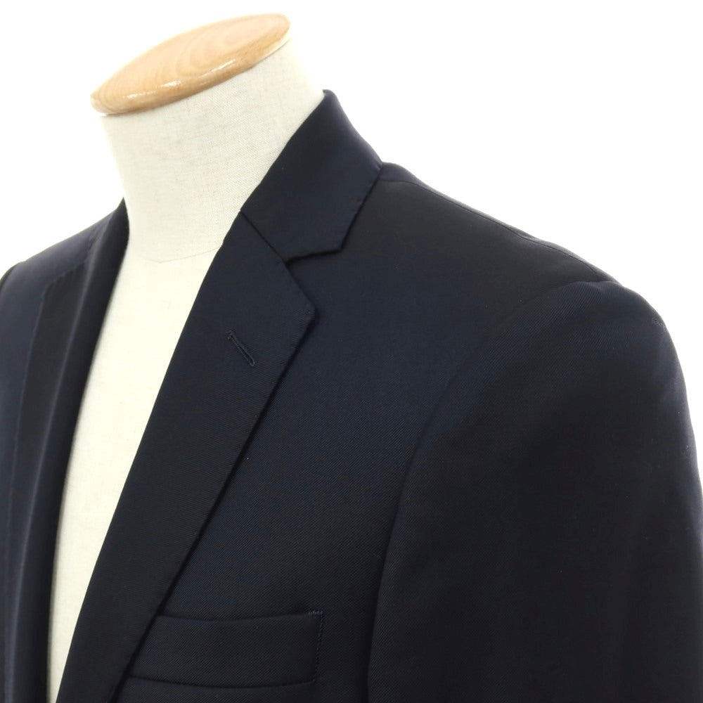【中古】ハケットロンドン HACKETT LONDON FOUR SEASONS Super130’S ウール 2つボタンスーツ ネイビー【サイズ上UK36/下30】【 状態ランクD 】【 メンズ 】