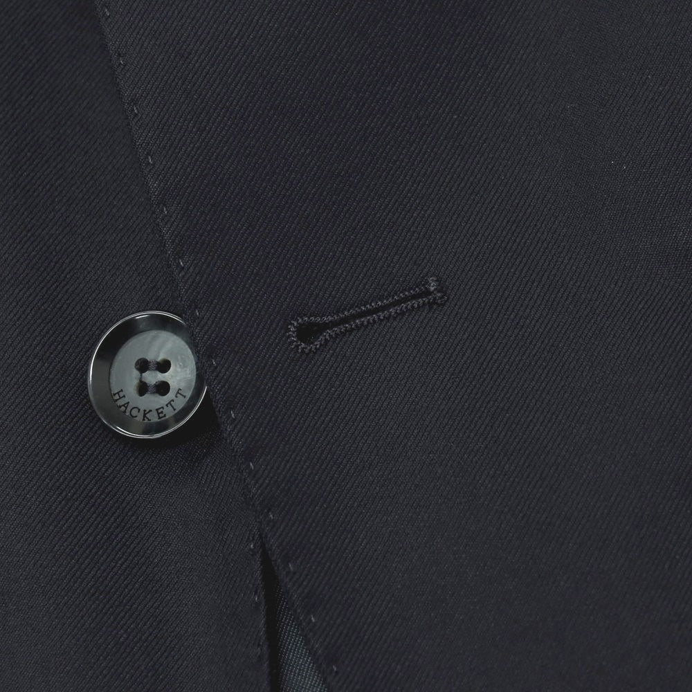 【中古】ハケットロンドン HACKETT LONDON FOUR SEASONS Super130’S ウール 2つボタンスーツ ネイビー【サイズ上UK36/下30】【 状態ランクD 】【 メンズ 】