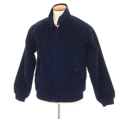 【中古】バラクータ BARACUTA コットン コーデュロイ 中綿入り スイングトップ ネイビー【サイズ38】【 状態ランクC 】【 メンズ 】