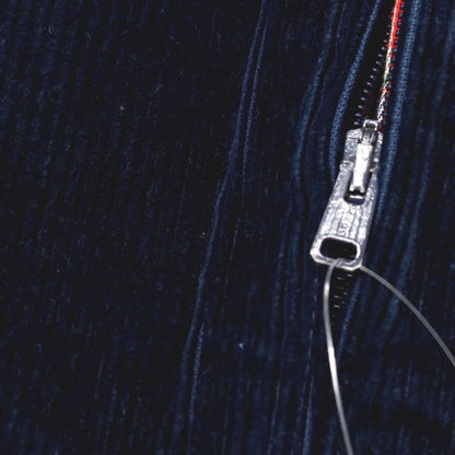 【中古】バラクータ BARACUTA コットン コーデュロイ 中綿入り スイングトップ ネイビー【サイズ38】【 状態ランクC 】【 メンズ 】