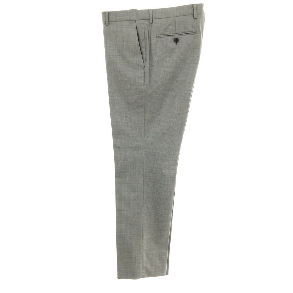 【中古】カルバンクライン Calvin Klein PLATINUM スリーピース ウールポリエステル 2つボタンスーツ グレー【サイズ上38/下32/ジレ38】【 状態ランクB 】【 メンズ 】