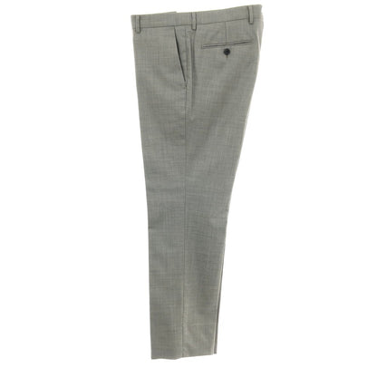 【中古】カルバンクライン Calvin Klein PLATINUM スリーピース ウールポリエステル 2つボタンスーツ グレー【サイズ上38/下32/ジレ38】【 状態ランクB 】【 メンズ 】