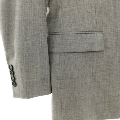 【中古】カルバンクライン Calvin Klein PLATINUM スリーピース ウールポリエステル 2つボタンスーツ グレー【サイズ上38/下32/ジレ38】【 状態ランクB 】【 メンズ 】