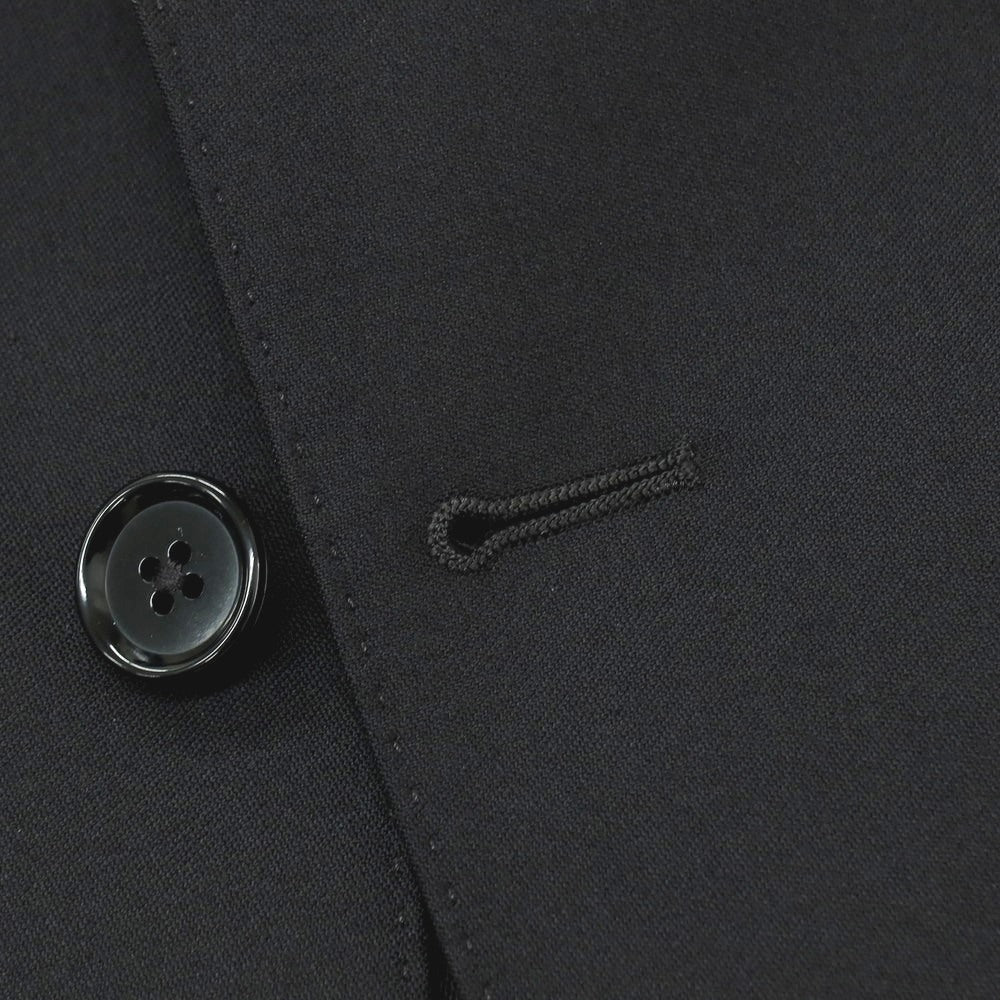 【中古】ユナイテッドアローズ UNITED ARROWS ウールポリエステルシルク 2つボタンスーツ ブラック【サイズ48】【 状態ランクB 】【 メンズ 】