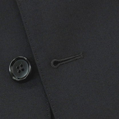 【中古】ユナイテッドアローズ UNITED ARROWS ウールポリエステルシルク 2つボタンスーツ ブラック【サイズ48】【 状態ランクB 】【 メンズ 】