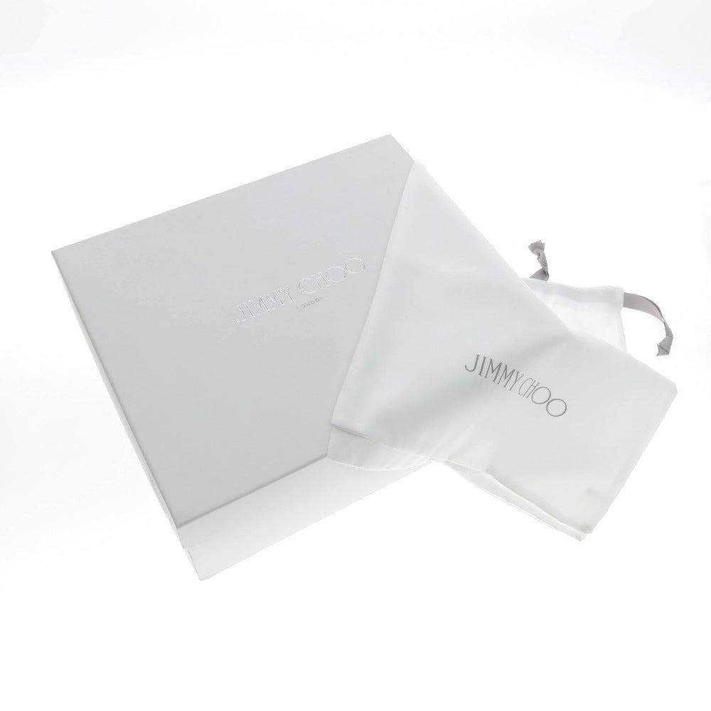 【SALE10%OFF/返品不可】【中古】ジミーチュウ JIMMY CHOO レザー ハイカットスニーカー ネイビー【 サイズ41 1/2 】【 状態ランクB 】【 メンズ 】