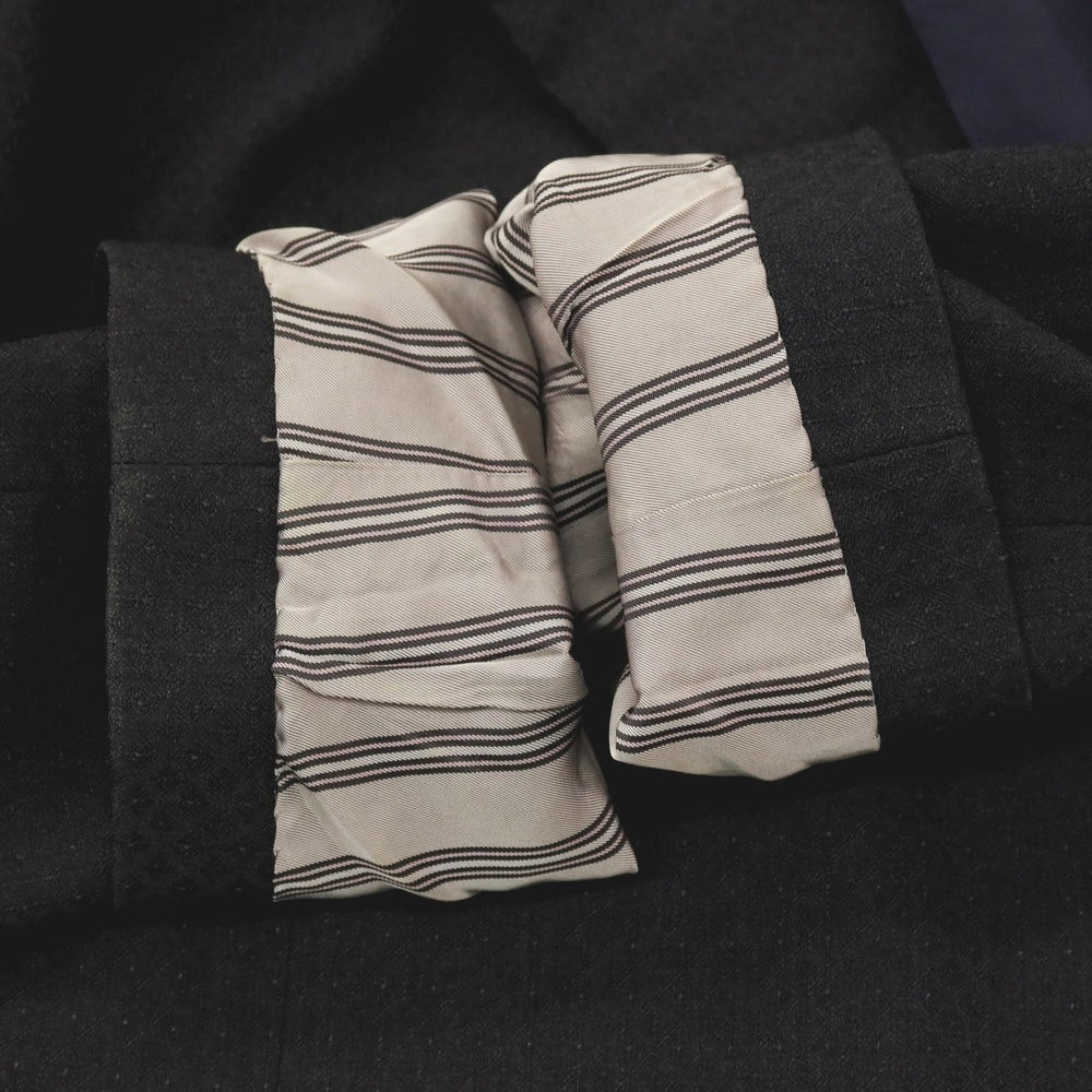 【中古】マンド Mando ポリエステルウール ダブル4B テーラードジャケット ブラック【サイズ2】【 状態ランクD 】【 メンズ 】