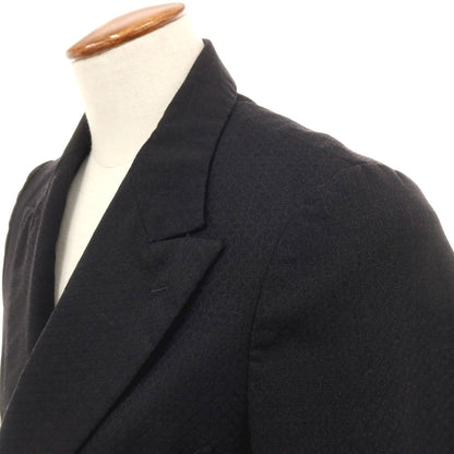 【中古】マンド Mando ポリエステルウール ダブル4B テーラードジャケット ブラック【サイズ2】【 状態ランクD 】【 メンズ 】