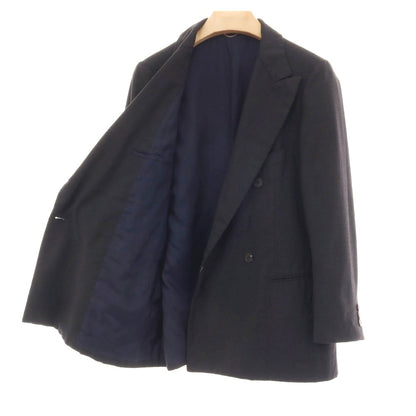 【中古】マンド Mando ポリエステルウール ダブル4B テーラードジャケット ブラック【サイズ2】【 状態ランクD 】【 メンズ 】