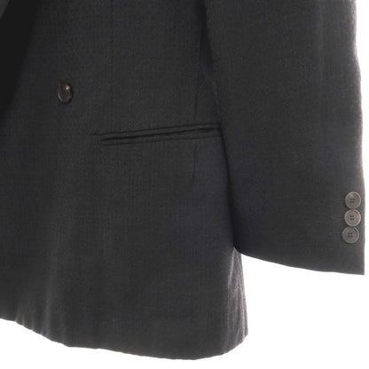 【中古】マンド Mando ポリエステルウール ダブル4B テーラードジャケット ブラック【サイズ2】【 状態ランクD 】【 メンズ 】