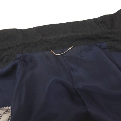 【中古】マンド Mando ポリエステルウール ダブル4B テーラードジャケット ブラック【サイズ2】【 状態ランクD 】【 メンズ 】