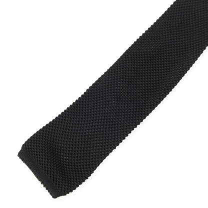 【中古】トリコディオ TRICOT DIO シルク ニットタイ ブラック【 状態ランクB 】【 メンズ 】