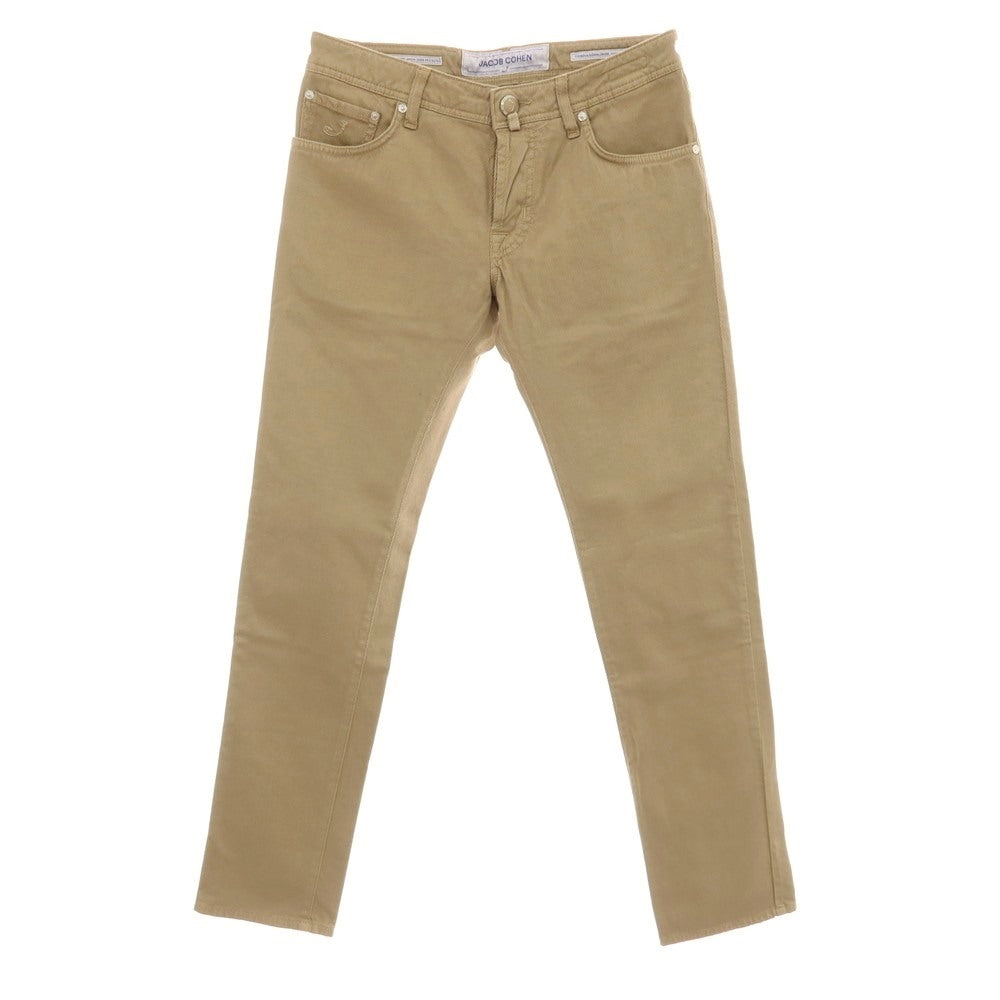 【中古】ヤコブコーエン JACOB COHEN J622 COMF-RX ストレッチ コットン 5ポケットパンツ ベージュ【サイズ32】【 状態ランクA 】【 メンズ 】