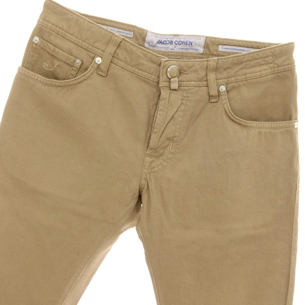 【中古】ヤコブコーエン JACOB COHEN J622 COMF-RX ストレッチ コットン 5ポケットパンツ ベージュ【サイズ32】【 状態ランクA 】【 メンズ 】