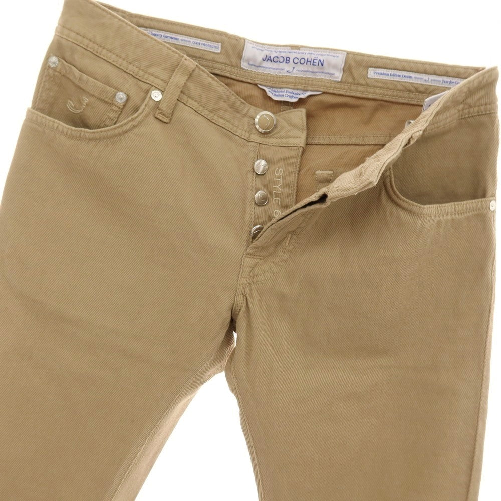 【中古】ヤコブコーエン JACOB COHEN J622 COMF-RX ストレッチ コットン 5ポケットパンツ ベージュ【サイズ32】【 状態ランクA 】【 メンズ 】