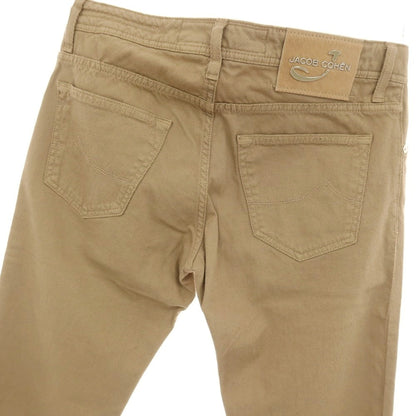 【中古】ヤコブコーエン JACOB COHEN J622 COMF-RX ストレッチ コットン 5ポケットパンツ ベージュ【サイズ32】【 状態ランクA 】【 メンズ 】
