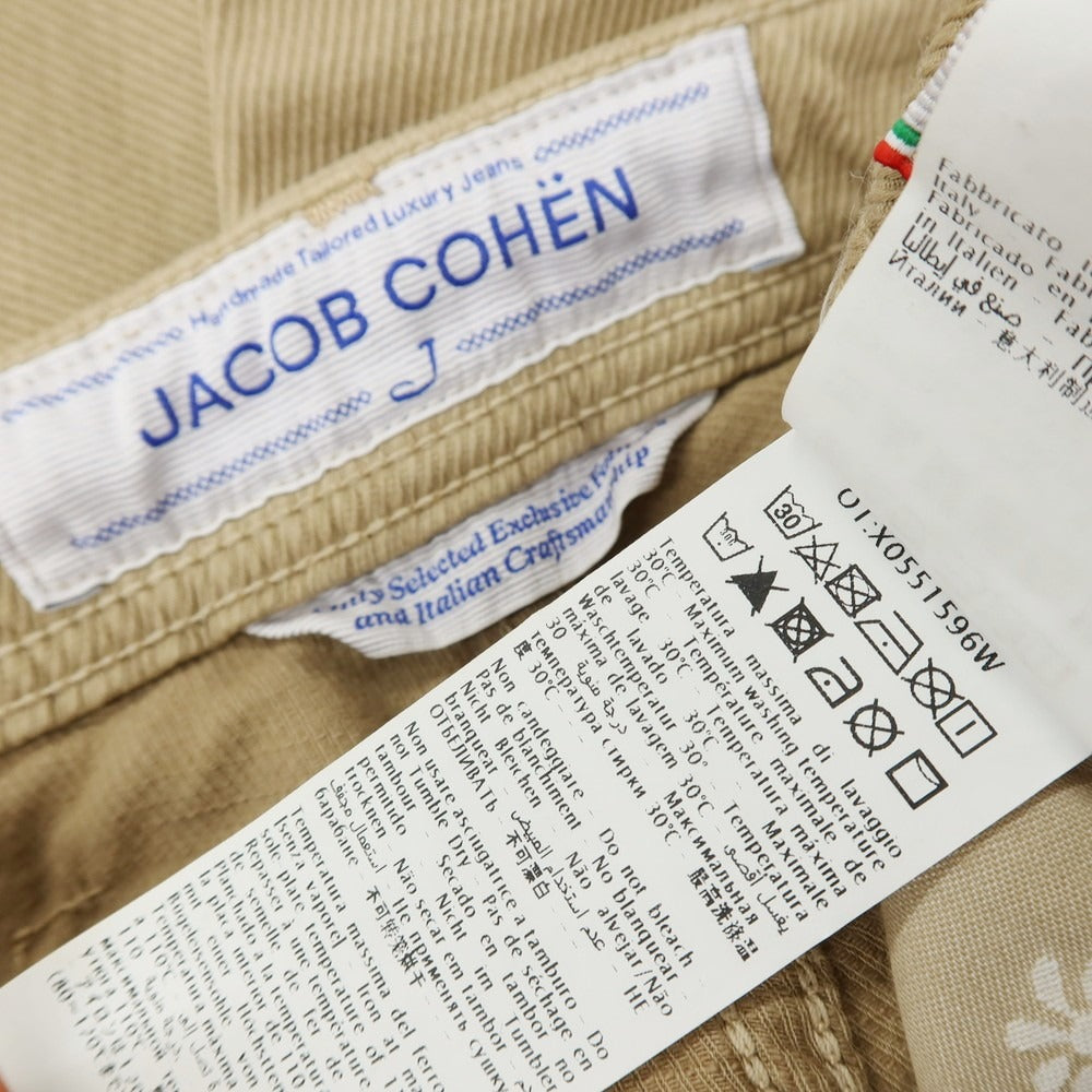 【中古】ヤコブコーエン JACOB COHEN J622 COMF-RX ストレッチ コットン 5ポケットパンツ ベージュ【サイズ32】【 状態ランクA 】【 メンズ 】