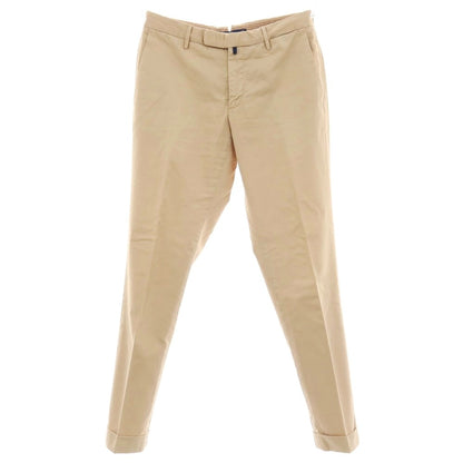 【中古】インコテックス INCOTEX コットンポリウレタン カジュアルスラックスパンツ ベージュ【サイズ46】【 状態ランクC 】【 メンズ 】