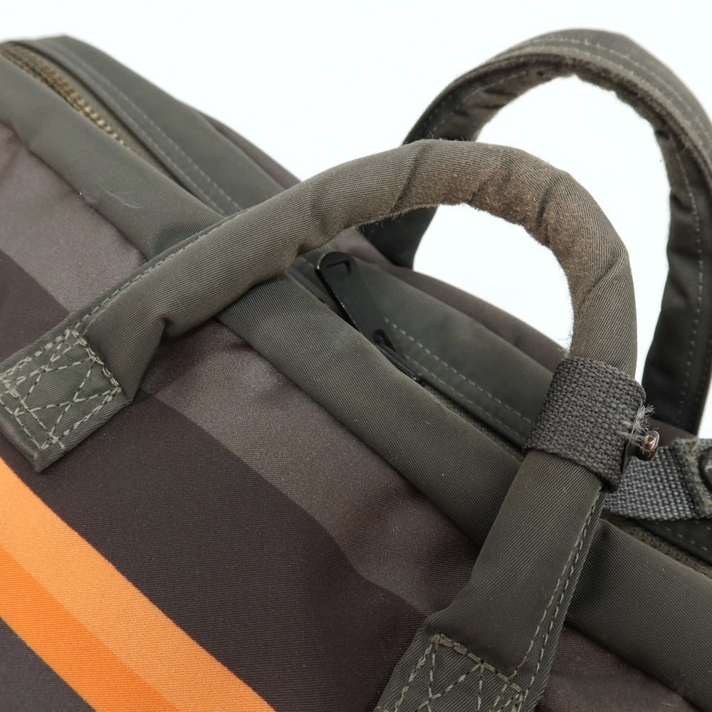 【中古】ポーター PORTER ×ポールスミス 80周年 3way ナイロン ブリーフケース カーキ【 状態ランクD 】【 メンズ 】