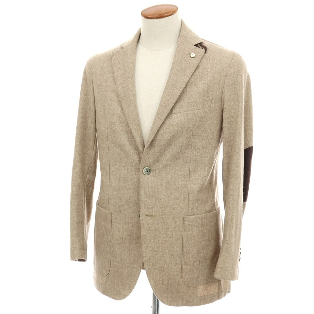 【中古】エルビーエム1911 L.B.M.1911 ウール 2B カジュアルジャケット ベージュ【サイズ46】【 状態ランクB 】【 メンズ 】