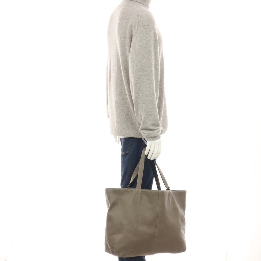 中古】ステファノマーノ STEFANOMANO リバーシブル レザー トート