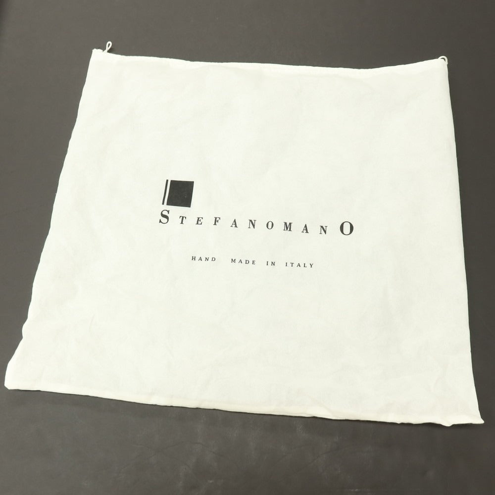 中古】ステファノマーノ STEFANOMANO リバーシブル レザー トート