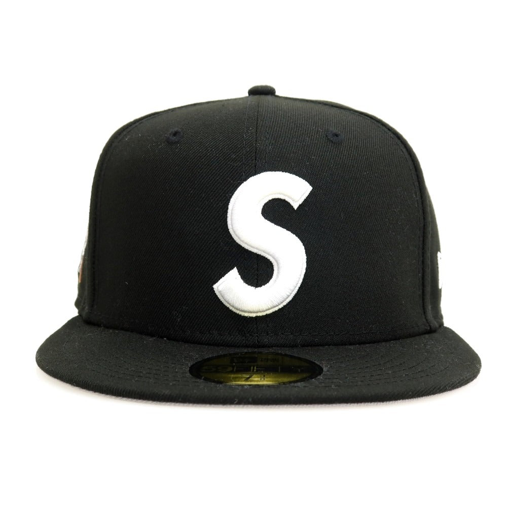 【中古】シュプリーム Supreme 2025年秋冬 Reaper S Logo New Era ベースボールキャップ 帽子 ブラック【サイズ7 3/8（58.7cm）】【 状態ランクA 】【 メンズ 】