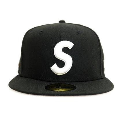 【中古】シュプリーム Supreme 2025年秋冬 Reaper S Logo New Era ベースボールキャップ 帽子 ブラック【サイズ7 3/8（58.7cm）】【 状態ランクA 】【 メンズ 】