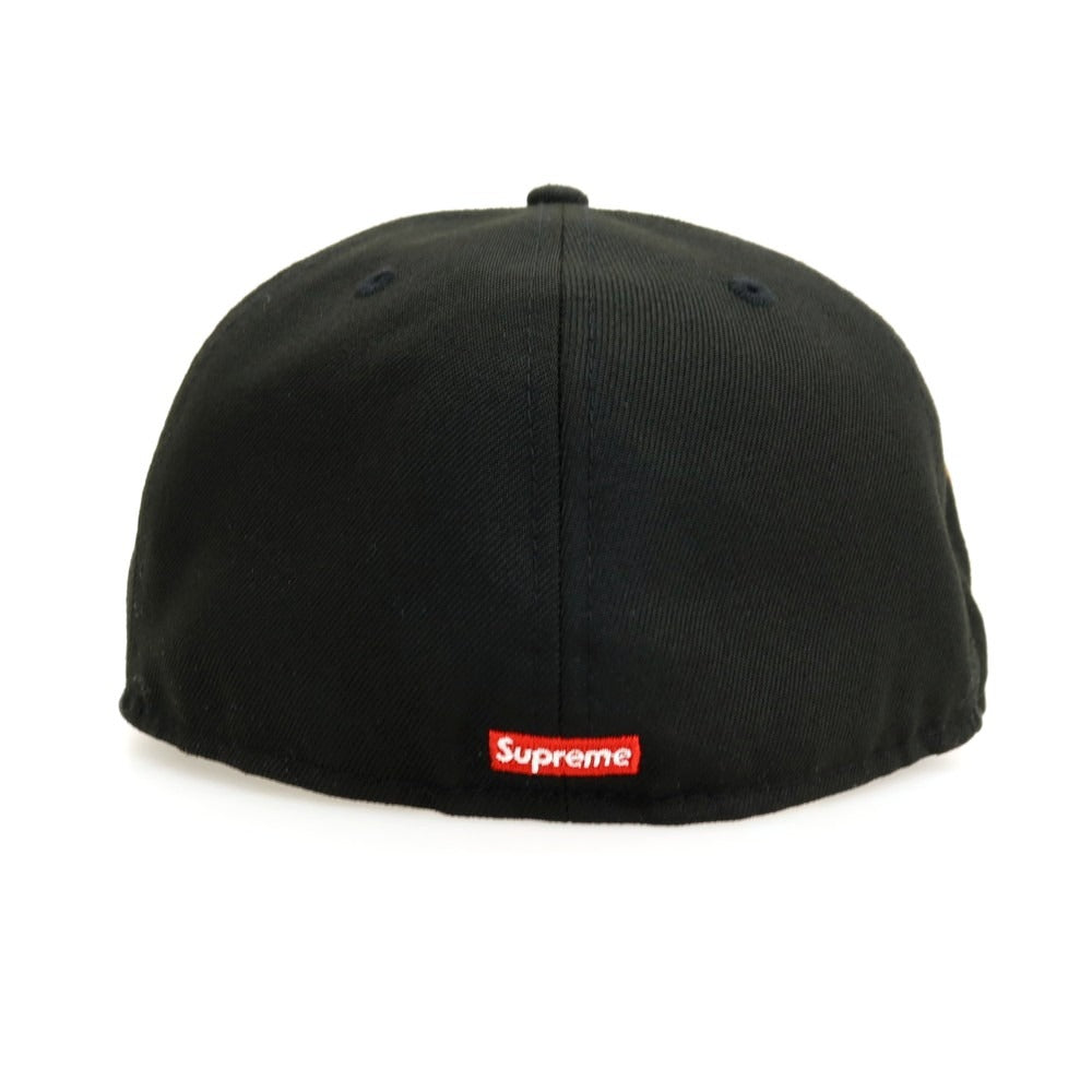 【中古】シュプリーム Supreme 2025年秋冬 Reaper S Logo New Era ベースボールキャップ 帽子 ブラック【サイズ7 3/8（58.7cm）】【 状態ランクA 】【 メンズ 】