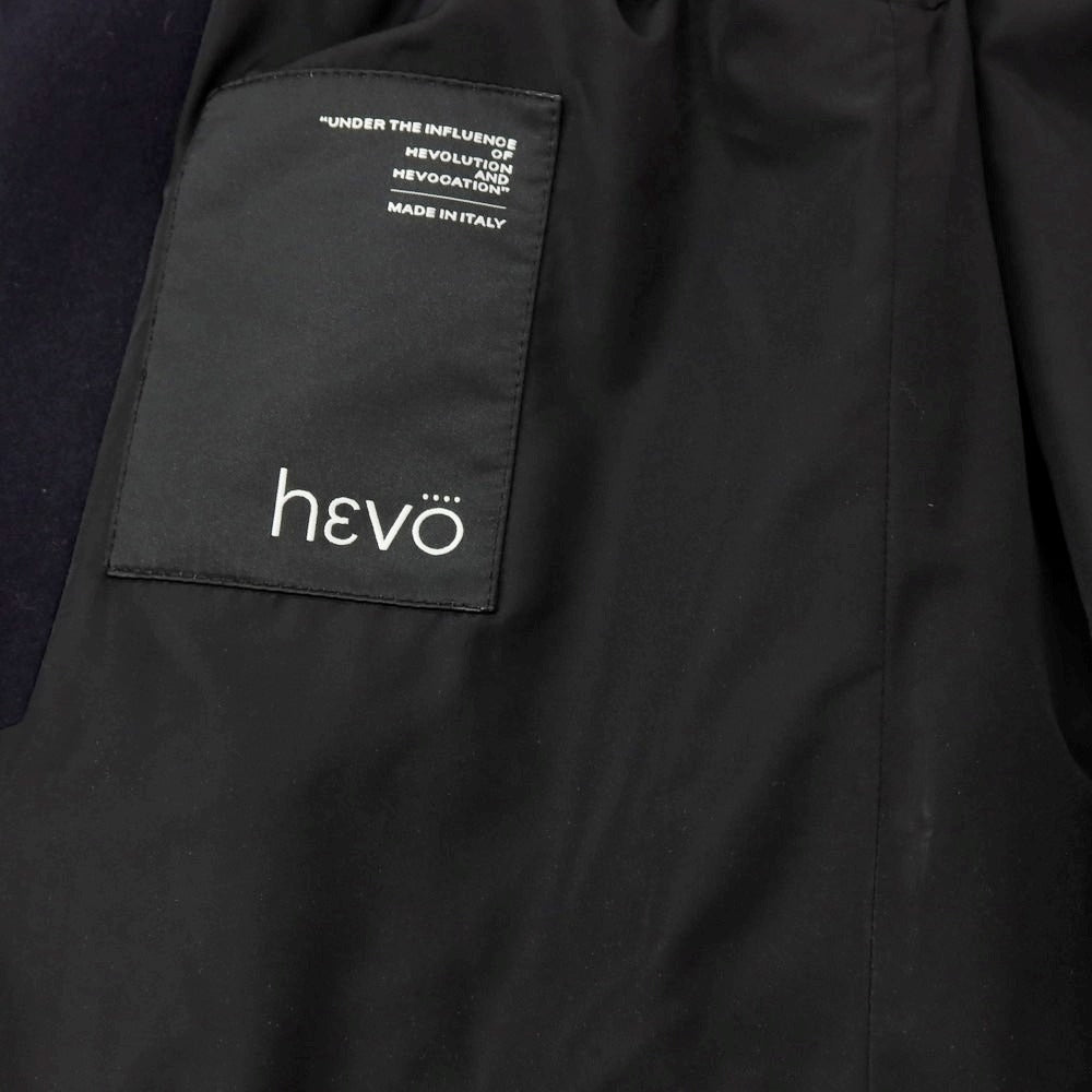 【SALE10%OFF/返品不可】【中古】イーヴォ Hevo チェスターフィールドコート ネイビー【 サイズ50 】【 状態ランクB 】【 メンズ 】