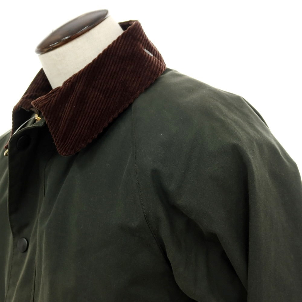 【中古】バブアー Barbour SL BEDALE ワックスコットン ファーライナーベスト付き フィールドジャケット オリーブ【サイズ40】【 状態ランクB 】【 メンズ 】[APD]