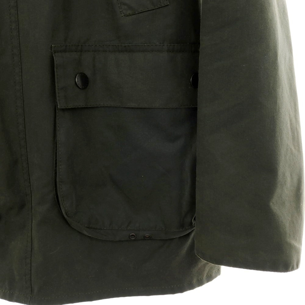 【中古】バブアー Barbour SL BEDALE ワックスコットン ファーライナーベスト付き フィールドジャケット オリーブ【サイズ40】【 状態ランクB 】【 メンズ 】[APD]
