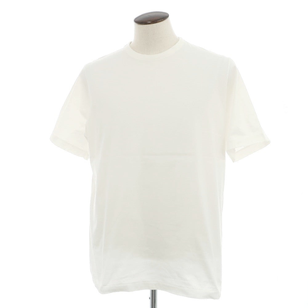 【中古】ヨネトミ yonetomi コットン クルーネック 半袖Ｔシャツ ホワイト【サイズ4】【 状態ランクB 】【 メンズ 】