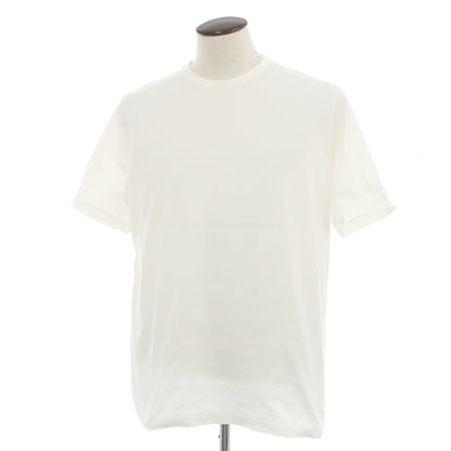 【中古】ヨネトミ yonetomi コットン クルーネック 半袖Ｔシャツ ホワイト【サイズ4】【 状態ランクB 】【 メンズ 】