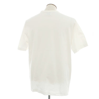 【中古】ヨネトミ yonetomi コットン クルーネック 半袖Ｔシャツ ホワイト【サイズ4】【 状態ランクB 】【 メンズ 】