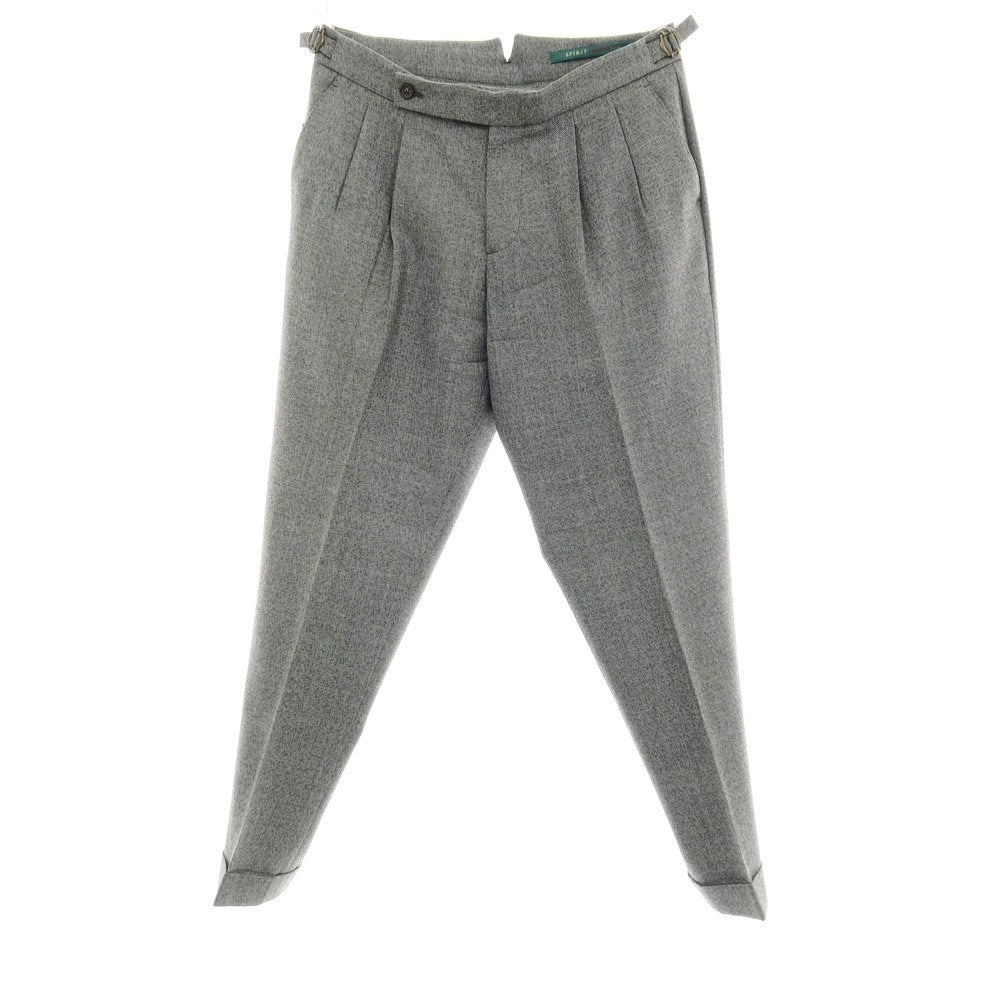 【中古】ベルウィッチ BERWICH ウール カジュアルスラックスパンツ グレー【サイズ48】【 状態ランクC 】【 メンズ 】