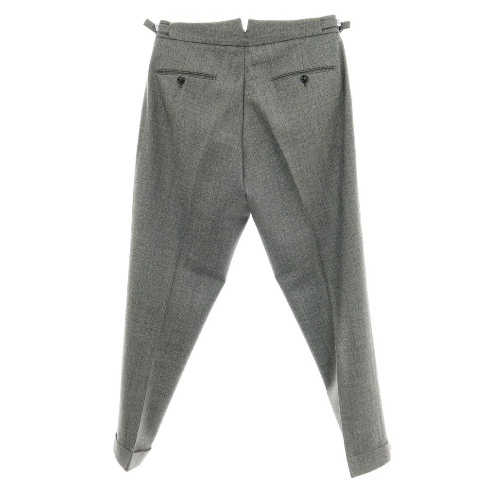 【中古】ベルウィッチ BERWICH ウール カジュアルスラックスパンツ グレー【サイズ48】【 状態ランクC 】【 メンズ 】