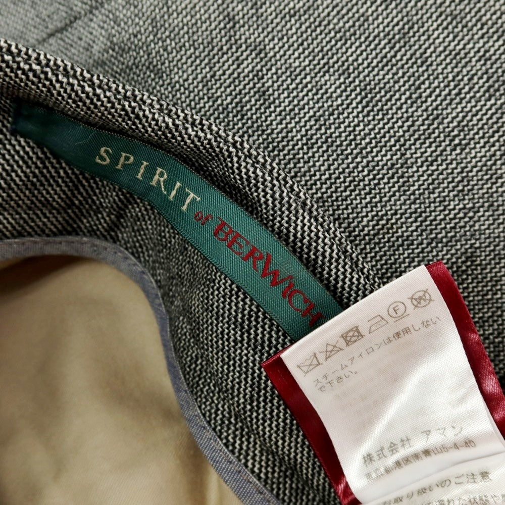 【中古】ベルウィッチ BERWICH ウール カジュアルスラックスパンツ グレー【サイズ48】【 状態ランクC 】【 メンズ 】