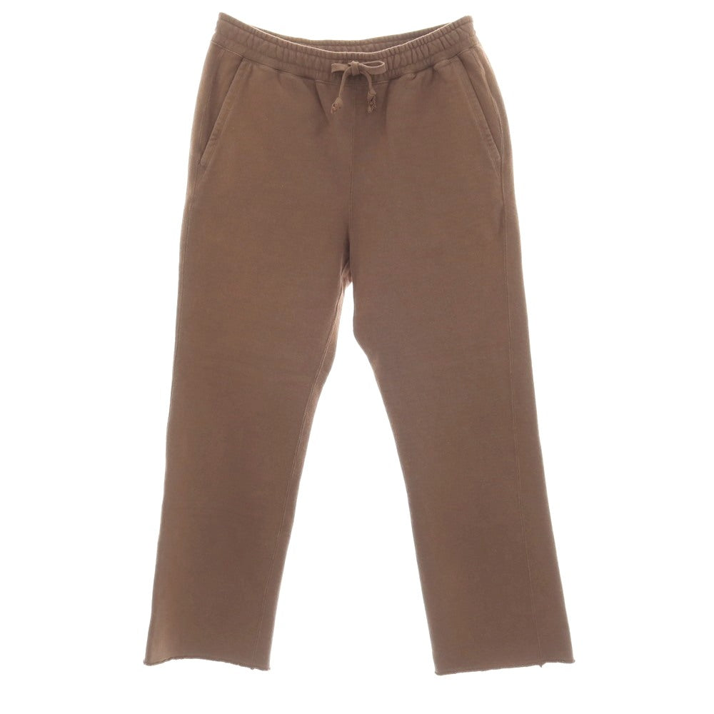 【中古】【未使用】ユナイテッドアローズ アンド サンズ UNITED ARROWS &amp; SONS コットン スウェットパンツ ブラウン【サイズM】【 状態ランクS 】【 メンズ 】