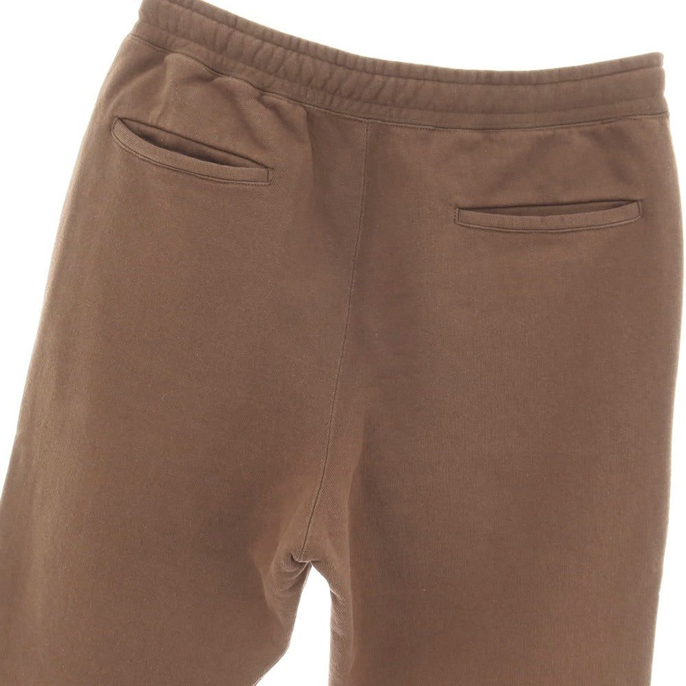 【中古】【未使用】ユナイテッドアローズ アンド サンズ UNITED ARROWS &amp; SONS コットン スウェットパンツ ブラウン【サイズM】【 状態ランクS 】【 メンズ 】