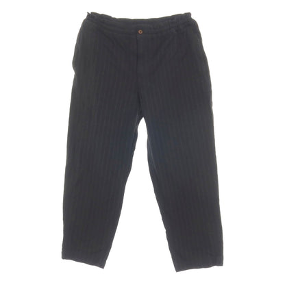 【中古】コムデギャルソン オムドゥ COMME des GARCONS HOMME DEUX 2017年秋冬 ピンストライプ 3つボタンスーツ セットアップ ブラックxホワイト【 S/S 】【 状態ランクB 】【 メンズ 】 []