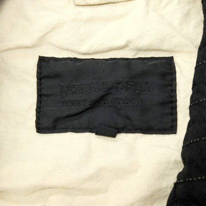 【中古】コムデギャルソン オムドゥ COMME des GARCONS HOMME DEUX 2017年秋冬 ピンストライプ 3つボタンスーツ セットアップ ブラックxホワイト【 S/S 】【 状態ランクB 】【 メンズ 】 []